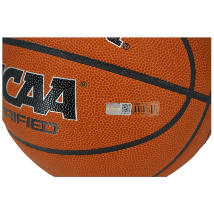 Chris Webber University of Michigan Autographed Inscribed Go Blue! Wilson NCAA Basketball CX Auth