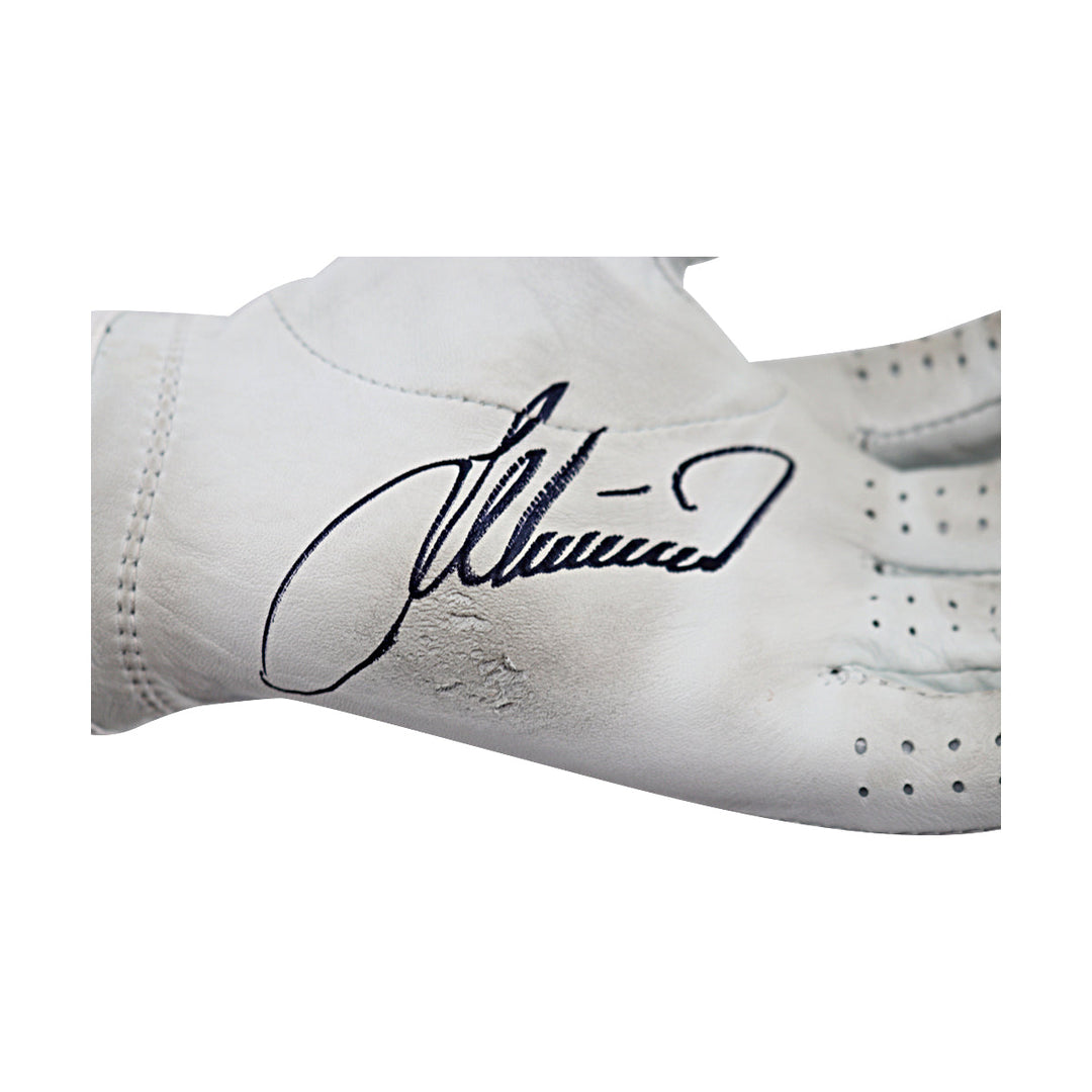 Lee Westwood Team Majesticks Autographed Match Used Titleist Glove