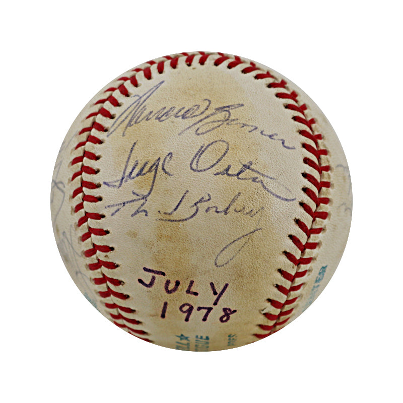 1978 Chicago White Sox Multi Signed 14 Signature OAL MacPhail Baseball (JSA LOA)