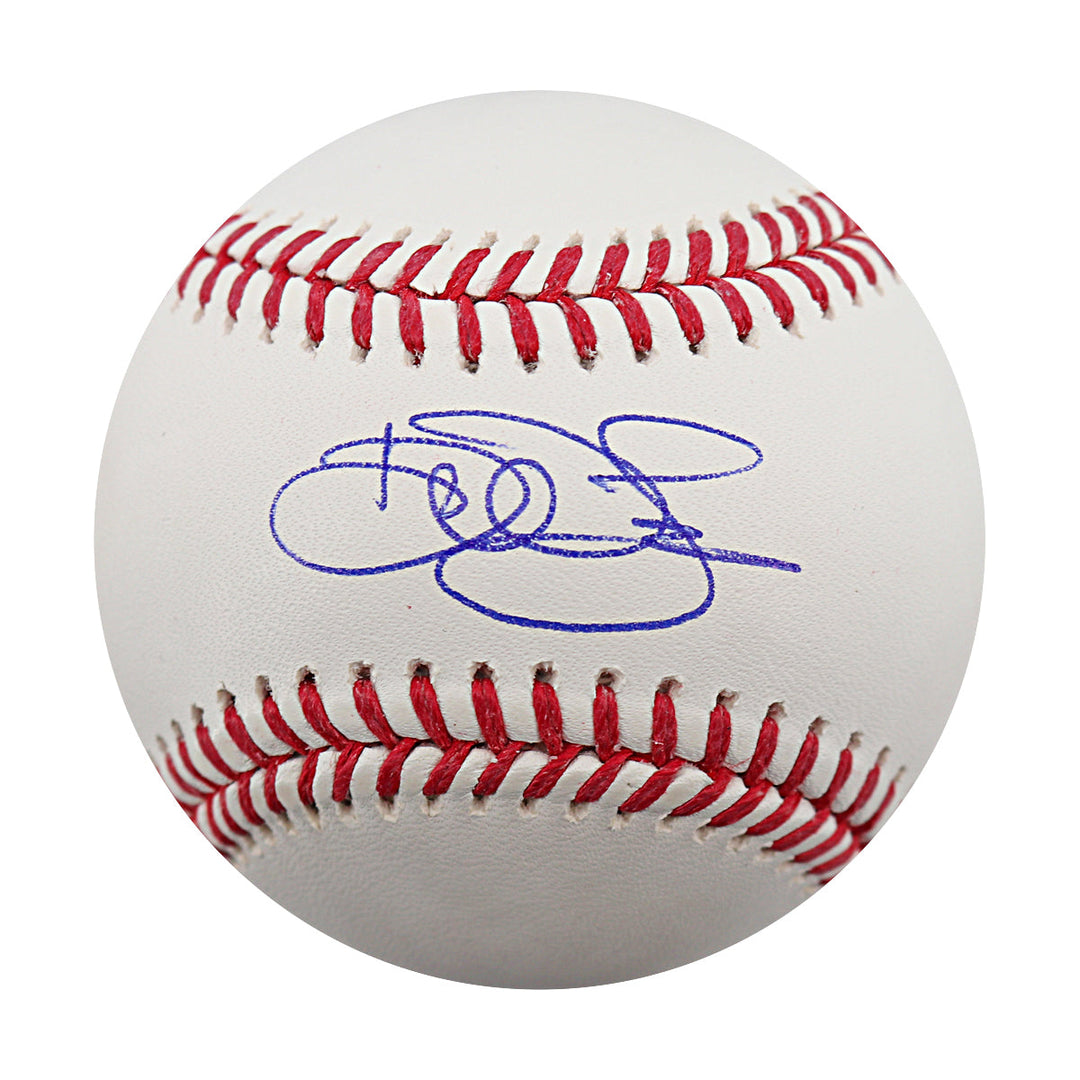 Devin Williams New York Mets Autographed Signed OMLB Ball (CX Auth)