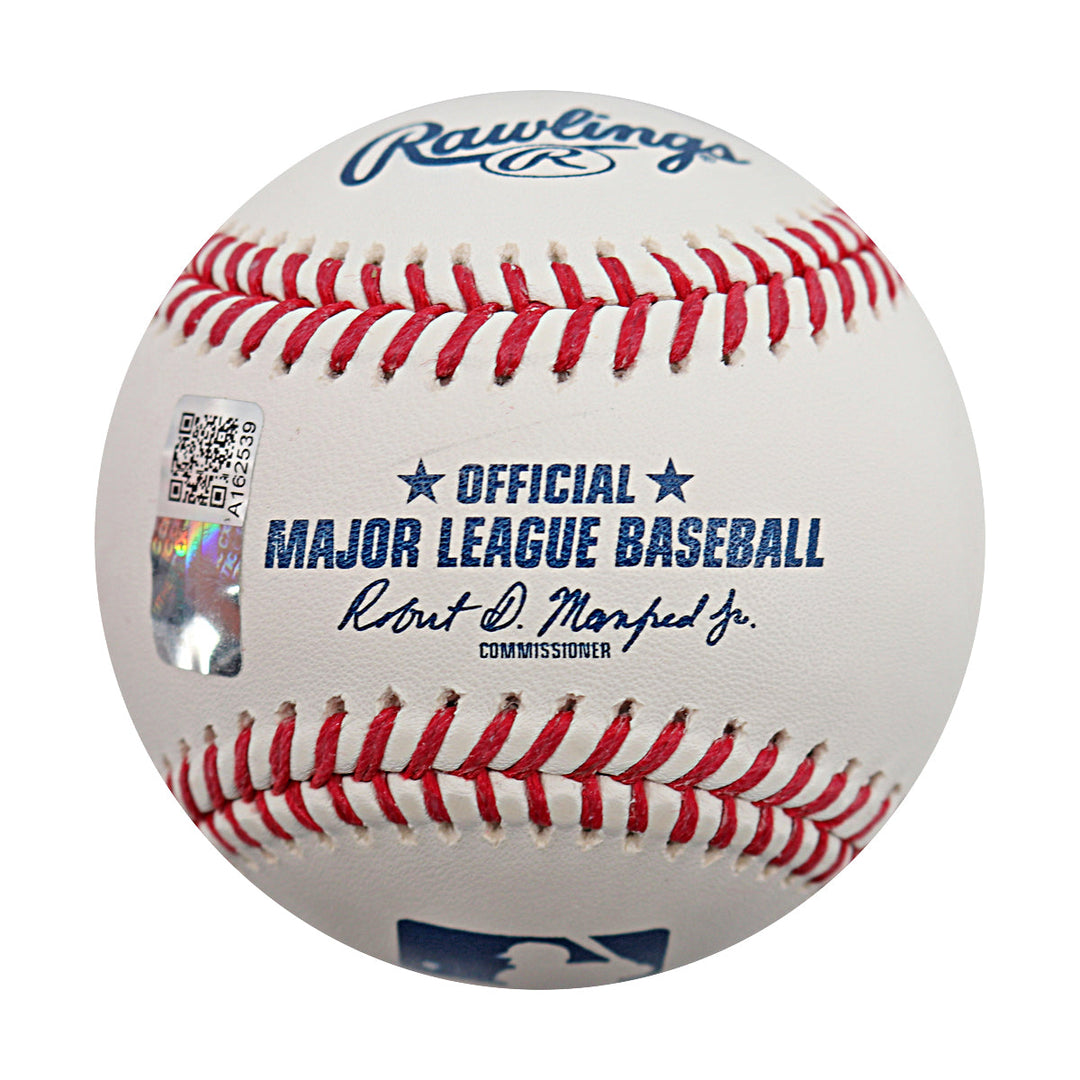 Devin Williams New York Mets Autographed Signed OMLB Ball (CX Auth)