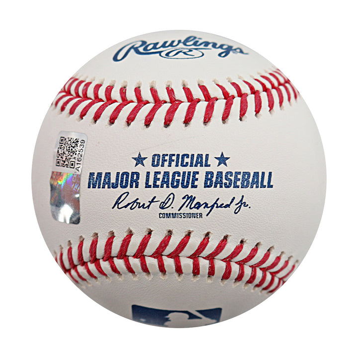 Devin Williams New York Mets Autographed Signed OMLB Ball (CX Auth)