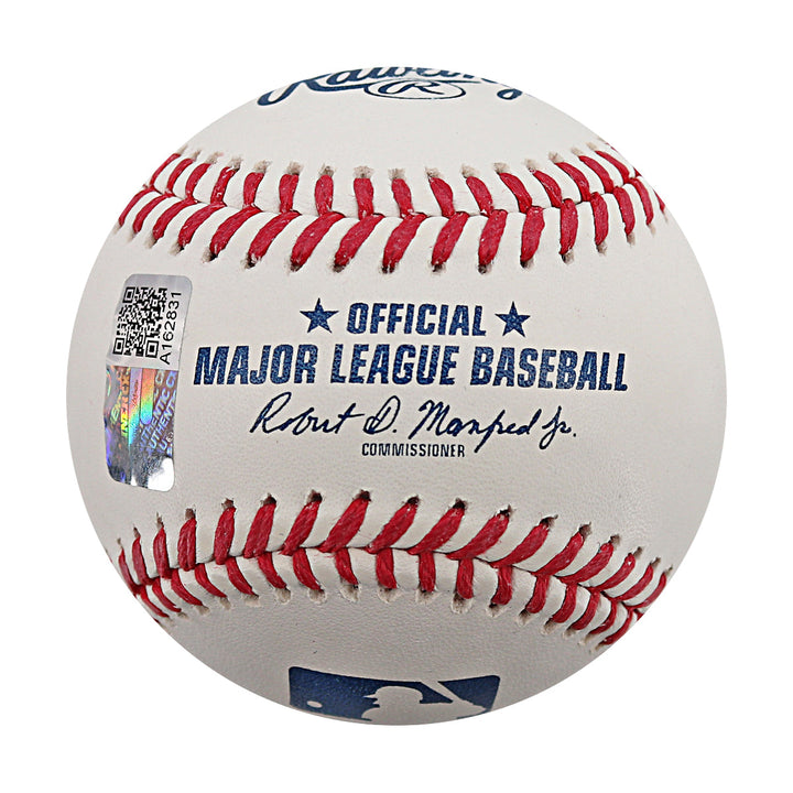 Devin Williams New York Mets Autographed Signed Airbender OMLB Ball (CX Auth)