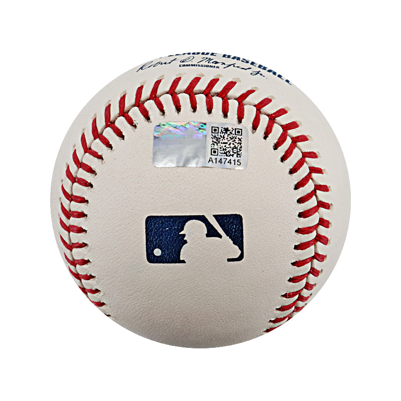 Bernie Williams New York Yankees Autographed Signed OMLB Baseball (CX Auth)