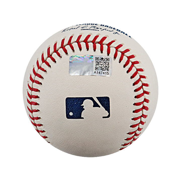 Bernie Williams New York Yankees Autographed Signed OMLB Baseball (CX Auth)