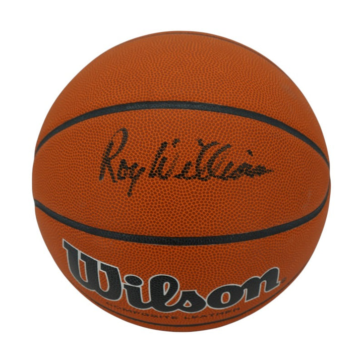 Roy Williams University of North Carolina Autographed Wilson NCAA Basketball CX Auth