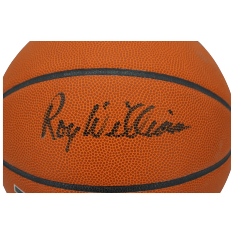 Roy Williams University of North Carolina Autographed Wilson NCAA Basketball CX Auth