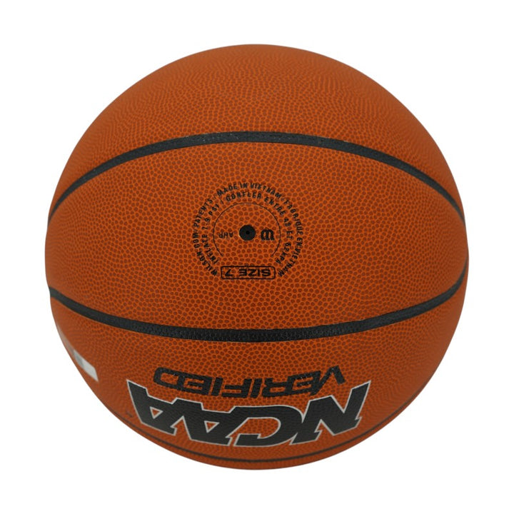 Roy Williams University of North Carolina Autographed Inscribed Go Heels! Wilson NCAA Basketball CX Auth