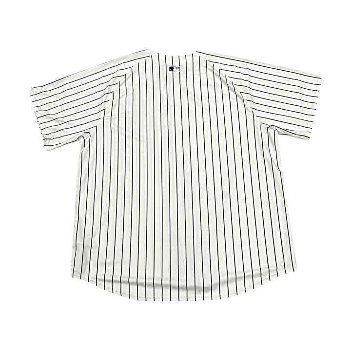 Bernie Williams New York Yankees Autographed Inscribed 4x WS Champ Nike Replica Jersey - Signed on Front