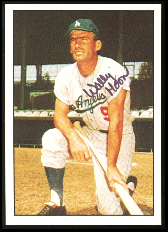 Wally Moon Los Angeles Dodgers Signed 1981 The 1960's TCMA Card (JSA COA)