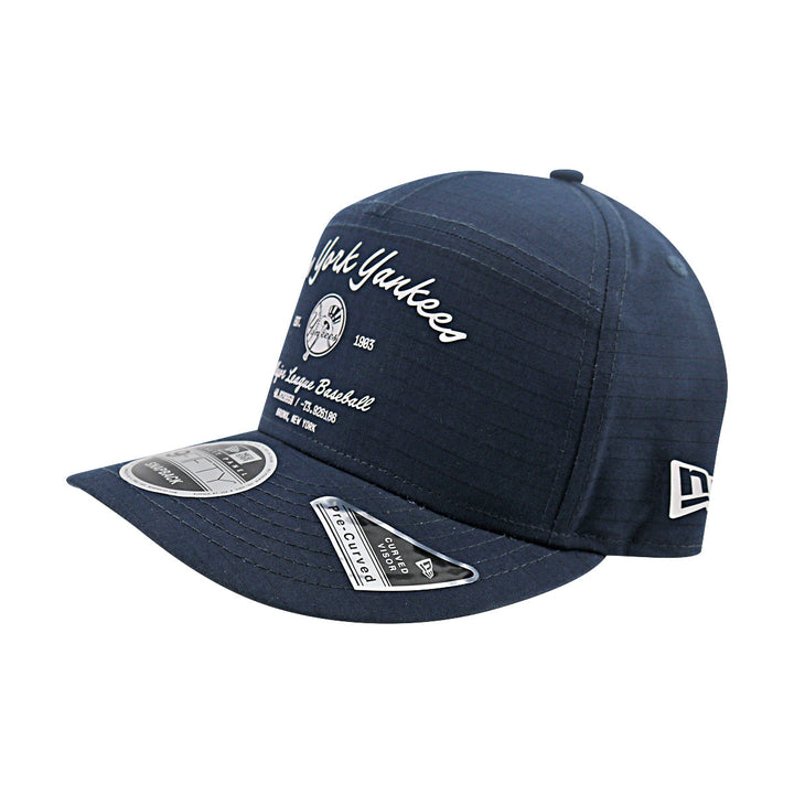 New York Yankees New Era Baseball Hat Cap 9FIFTY SP Vintage Split Panel Snapback Navy 