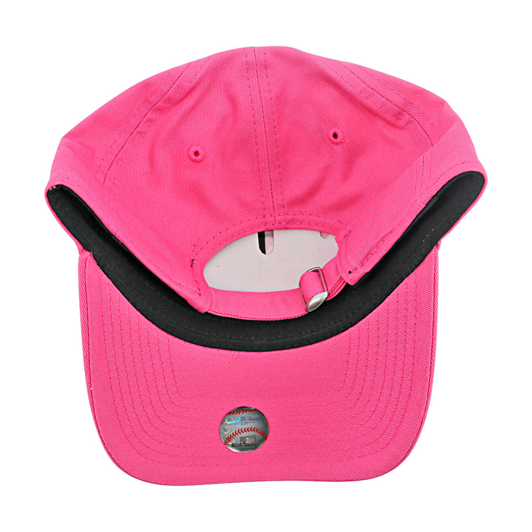 New York Yankees New Era Baseball Hat Cap 9TWENTY Women's Adjustable Pink