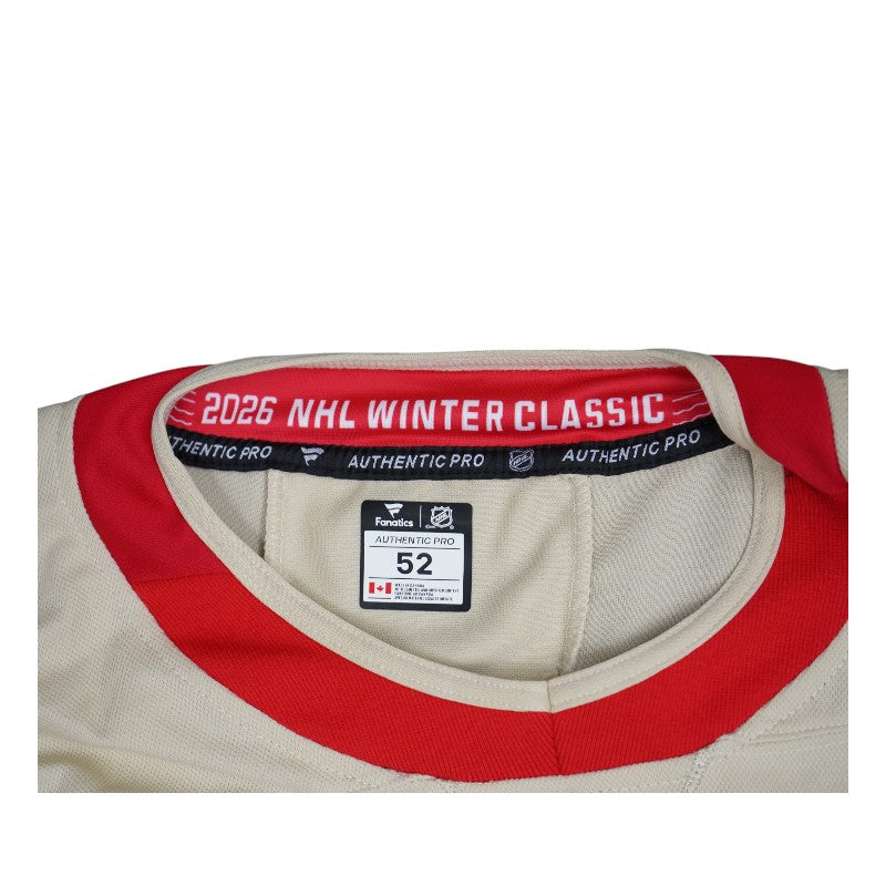 Mika Zibanejed New York Rangers Autographed Inscribed 2026 Winter Classic Pro Style Jersey JSA Holo Only