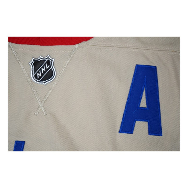 Mika Zibanejed New York Rangers Autographed Inscribed 2026 Winter Classic Pro Style Jersey JSA Holo Only