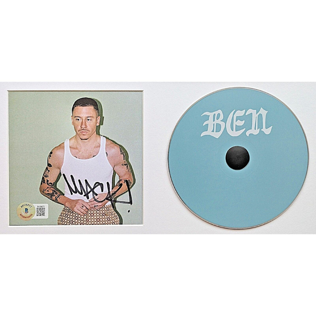 Macklemore Signed CD Ben Rap Hip Hop Album Framed Beckett Authentic COA