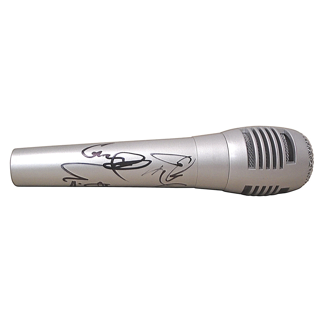 A Thousand Horses Signed Microphone with All 4 Members Proof Beckett