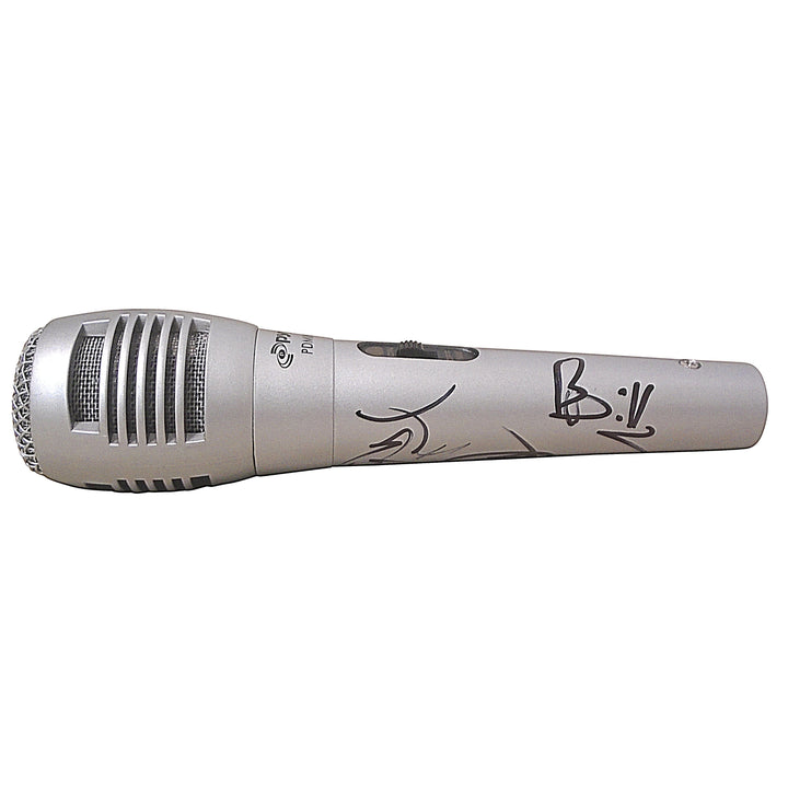 A Thousand Horses Signed Microphone with All 4 Members Proof Beckett