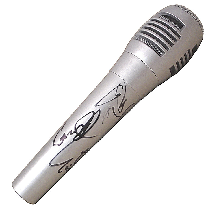 A Thousand Horses Signed Microphone with All 4 Members Proof Beckett