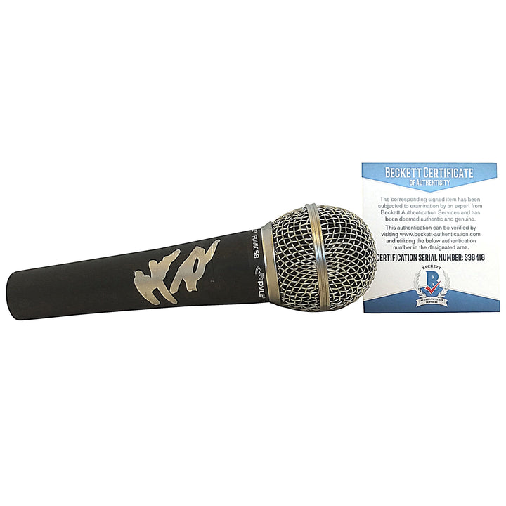 Alfonso Ribeiro Signed Microphone Fresh Prince of Bel Air Proof Beckett COA