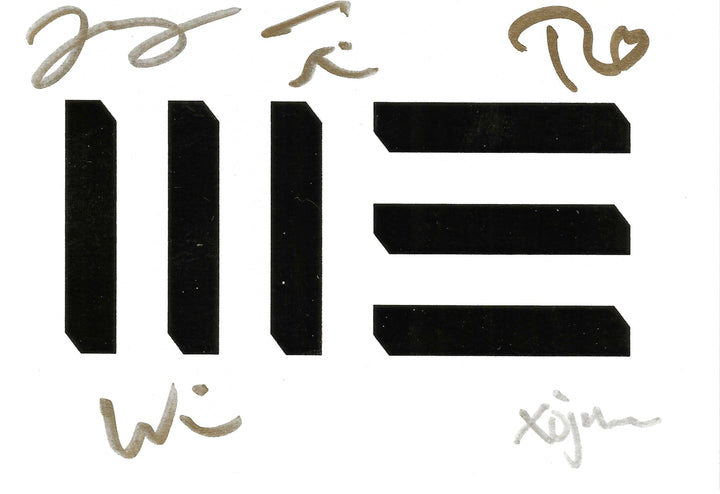 Arcade Fire Signed WE CD Cover Framed Matted Wall Display Beckett Certified Authentic