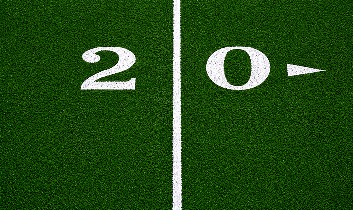 University of Michigan Authentic '20-' Yard Line Game Used Michigan Stadium Field Section (Pre-Order)