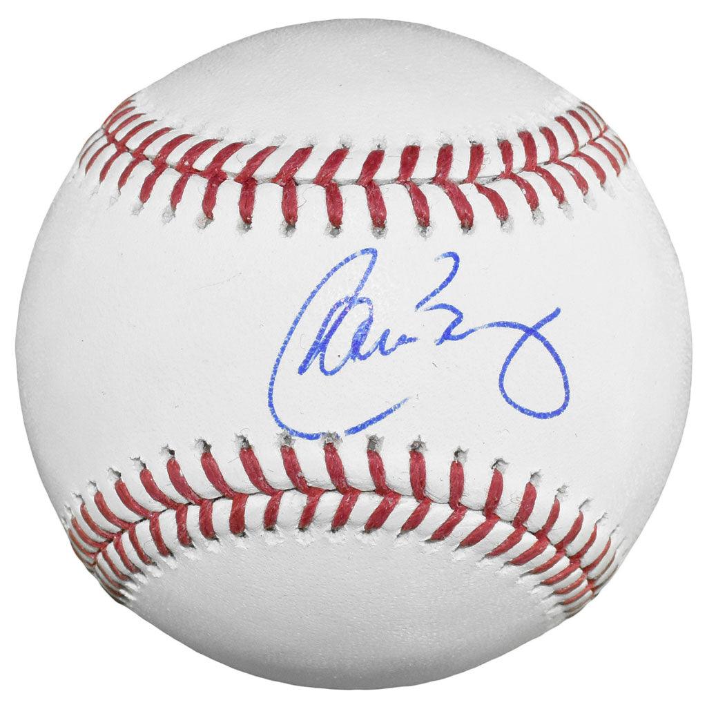 Carlos Baerga Signed Rawlings Official Major League Baseball (JSA)