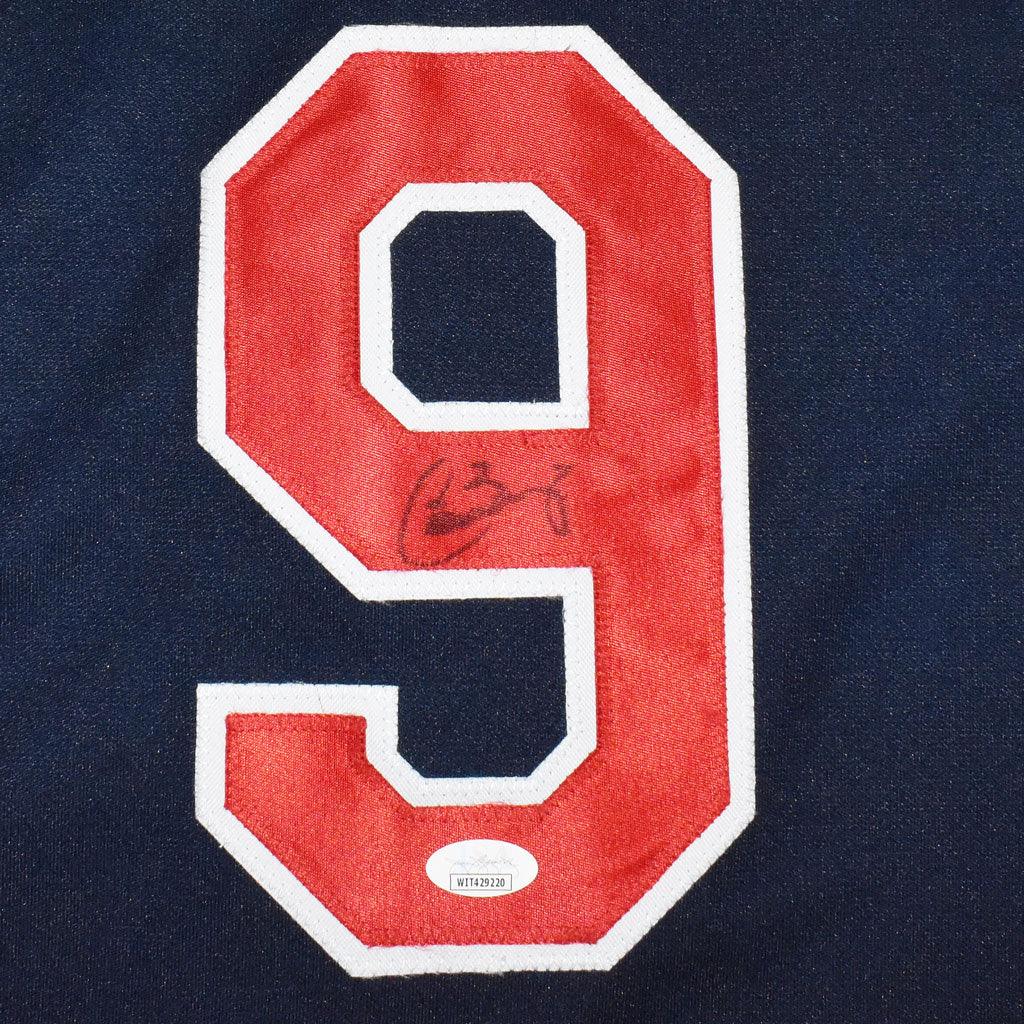 Carlos Baerga Signed Cleveland Blue Baseball Jersey (JSA)