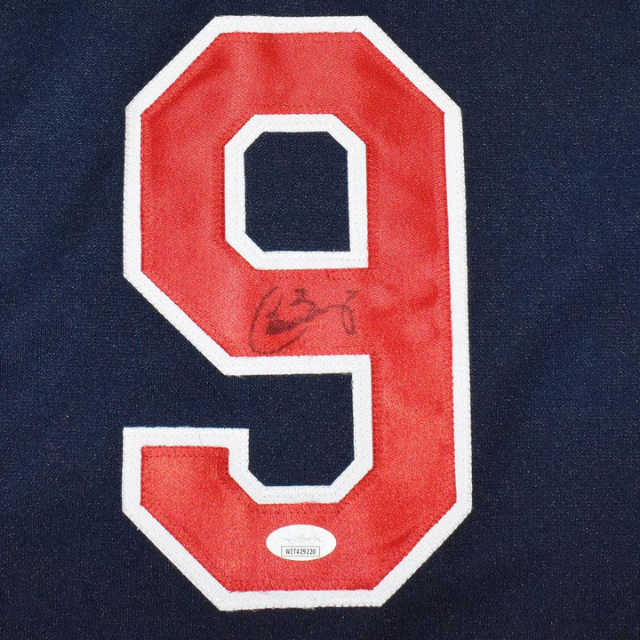 Carlos Baerga Signed Cleveland Blue Baseball Jersey (JSA)