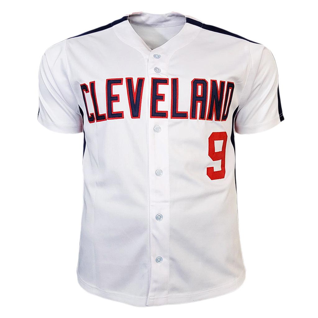 Carlos Baerga Signed Cleveland White Baseball Jersey (JSA)