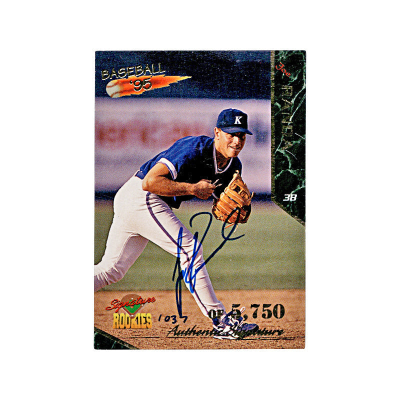 1995 Signature Rookies Joe Randa Autograph LE #1037/5750 Auto Signed Signature