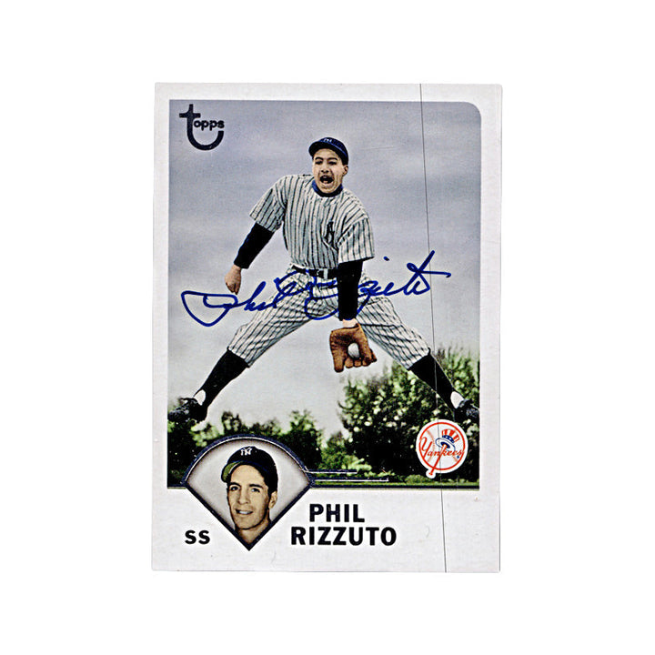 2003 Topps Phil Rizzuto Autograph Auto Signed Signature New York Yankees