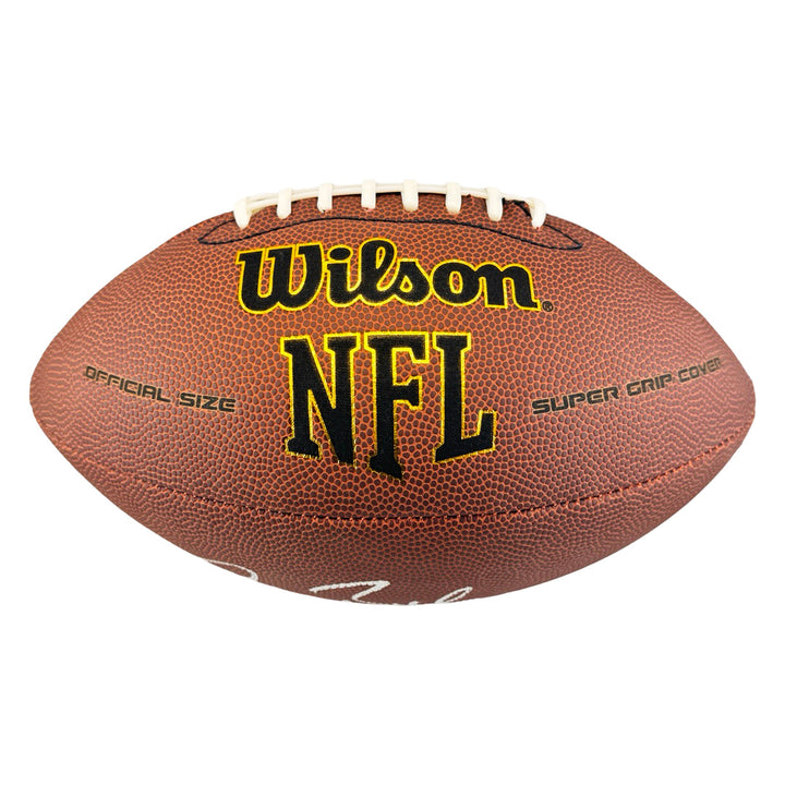 Antoine Bethea Signed Wilson Official NFL Replica Football (JSA)
