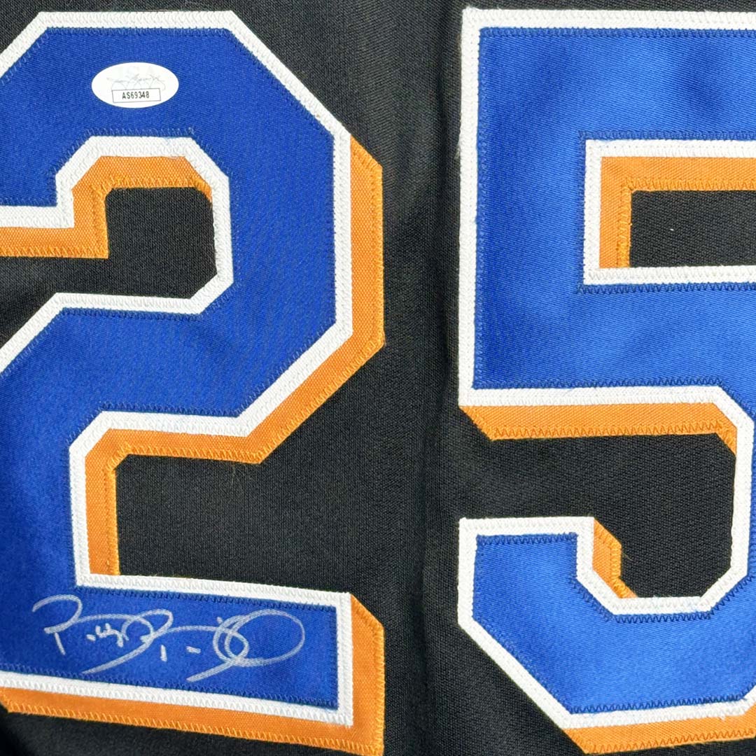 Bobby Bonilla Signed New York Black Baseball Jersey (Beckett)