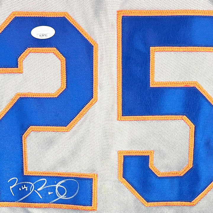 Bobby Bonilla Signed New York Grey Baseball Jersey (JSA)