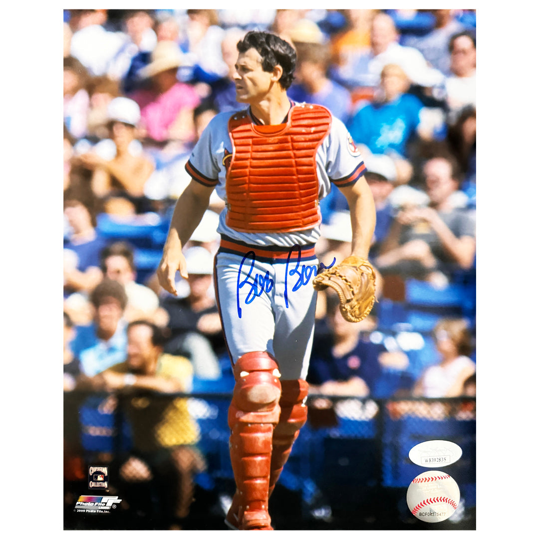 Bob Boone Signed Philadelphia Pose 1 Baseball 8x10 Photo (JSA)