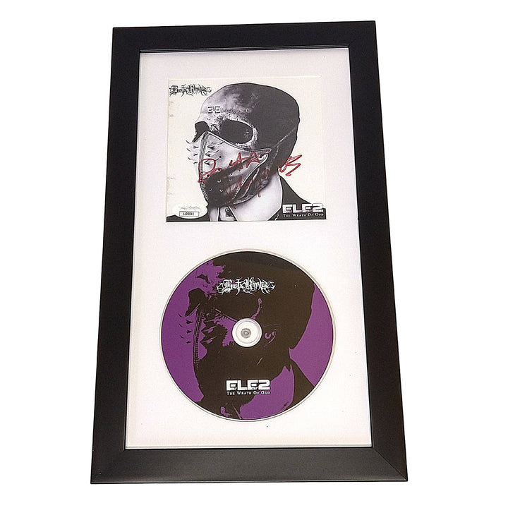 Busta Rhymes Signed CD Ele 2 The Wrath of God Album Booklet Framed CD JSA LL09841