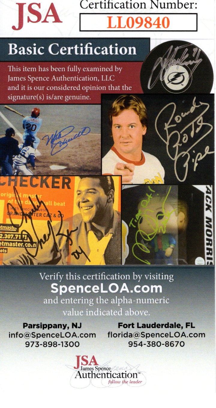 Busta Rhymes Signed CD Ele 2 The Wrath of God Album Booklet JSA Beckett Encapsulated