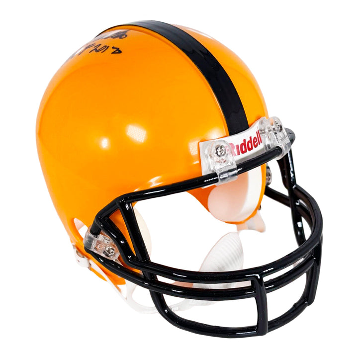 Jack Butler Signed Pittsburgh Steelers Mini Football Helmet (JSA)
