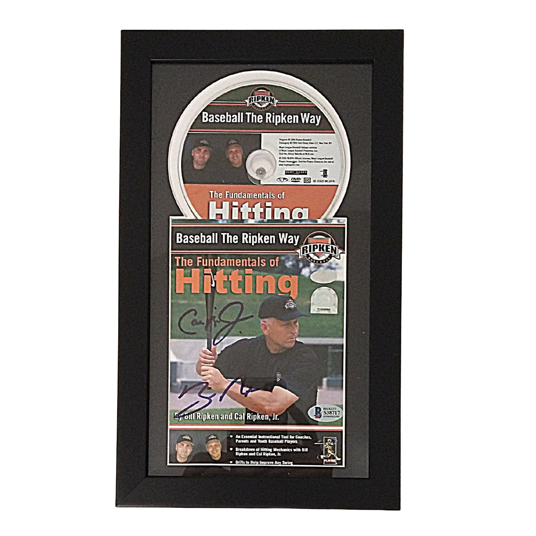 Cal Ripken Jr and Billy Ripken Signed Baseball The Ripken Way DVD Baltimore Orioles Beckett