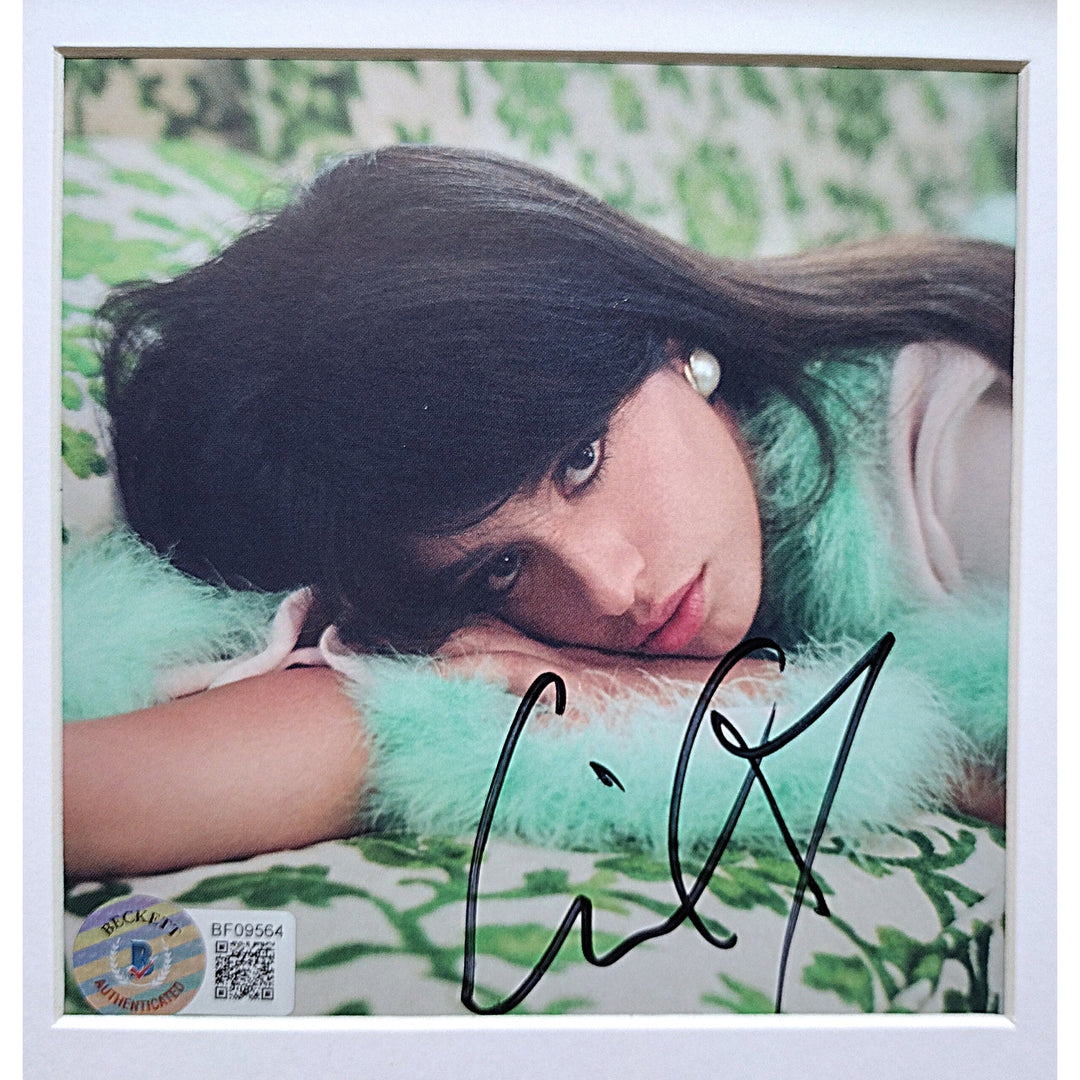 Camila Cabello Autographed Familia Compact Disc Booklet Framed CD Beckett BAS COA