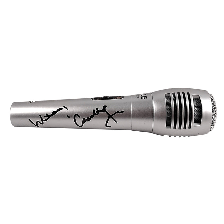 Charlotte Flair Signed Microphone Woooo Inscription WWE Champion Beckett Proof Photo