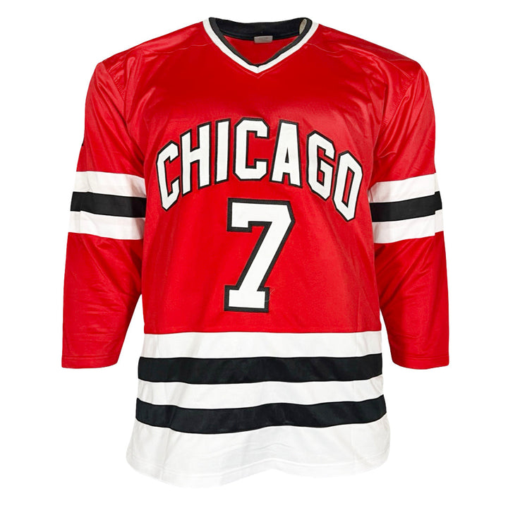 Chris Chelios Signed Chicago Red Hockey Jersey (JSA)