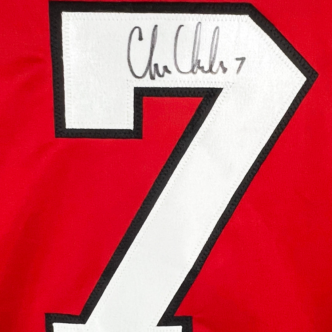 Chris Chelios Signed Chicago Red Hockey Jersey (JSA)