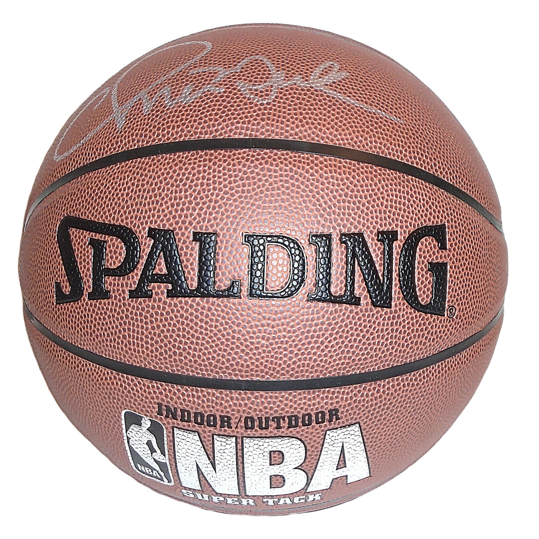 Chris Mullin and Tim Hardaway Signed NBA Basketball, Golden State Warriors, Proof, Beckett