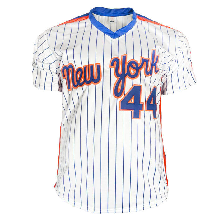 David Cone Signed New York Pinstripe Baseball Jersey (Beckett)
