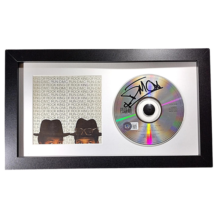 Darryl McDaniels Autographed Run-DMC King of Rock Rap CD Framed Wall Display Beckett