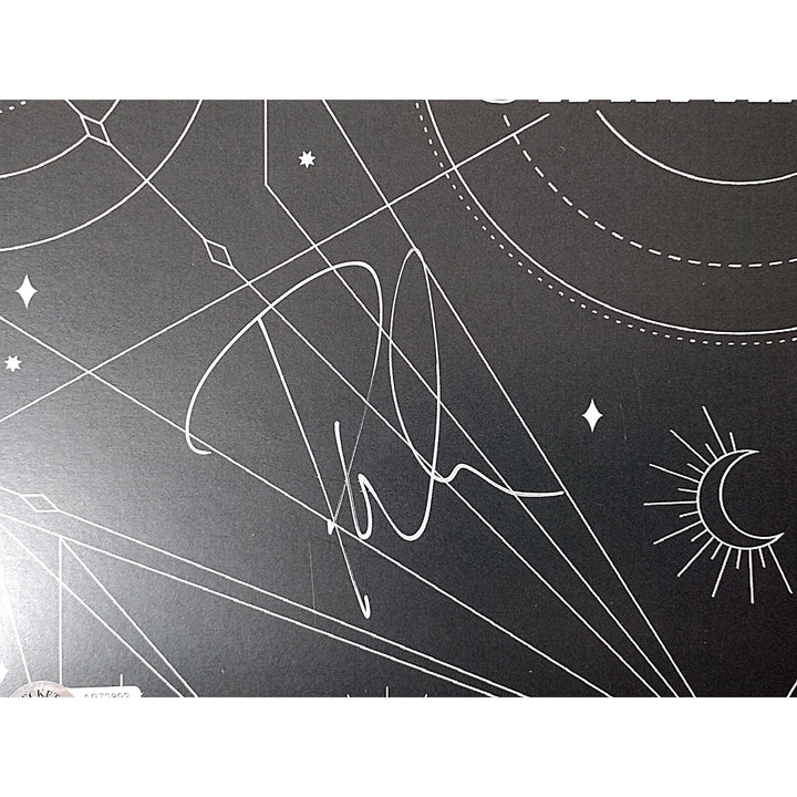 Def Leppard Signed Diamond Star Halos Vinyl Record Album Flat Beckett Authentic Auto COA