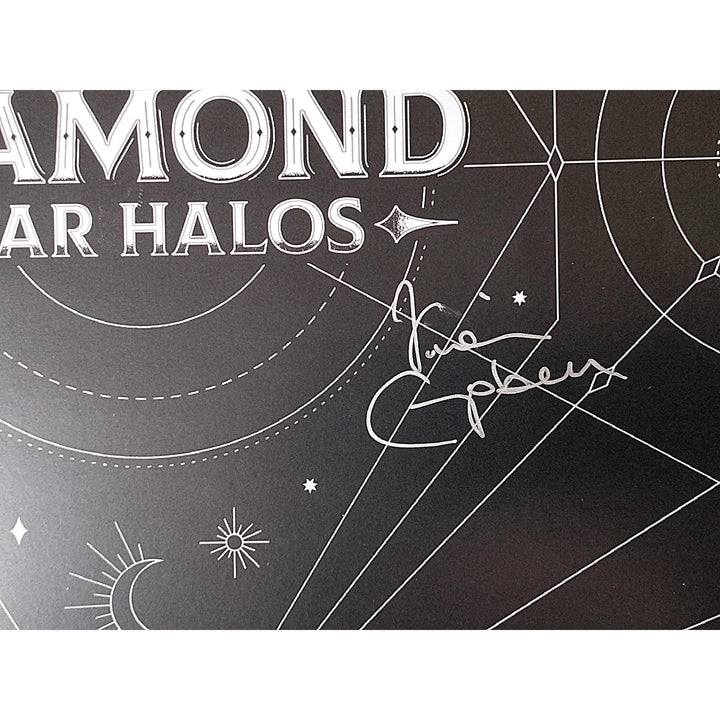 Def Leppard Signed Diamond Star Halos Vinyl Record Album Flat Beckett Authentic Auto COA