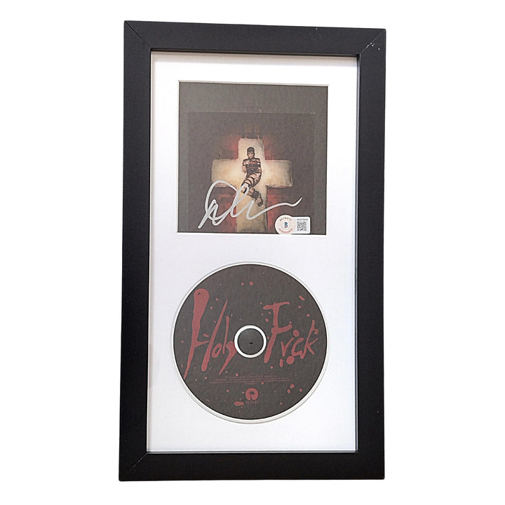 Demi Lovato Autographed Holy Fvck CD Booklet Framed Matted Display Beckett