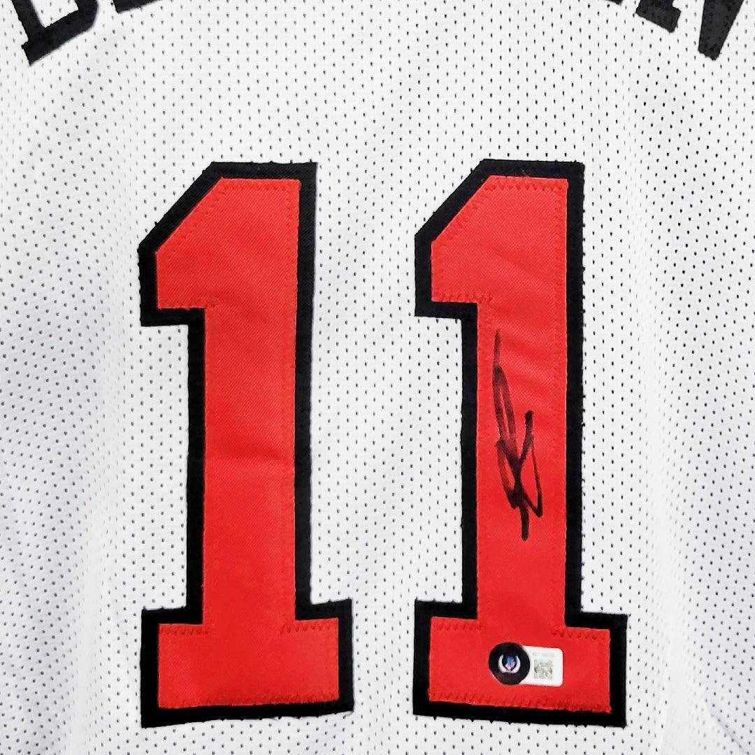 DeMar DeRozan Signed Chicago White Basketball Jersey (Beckett)